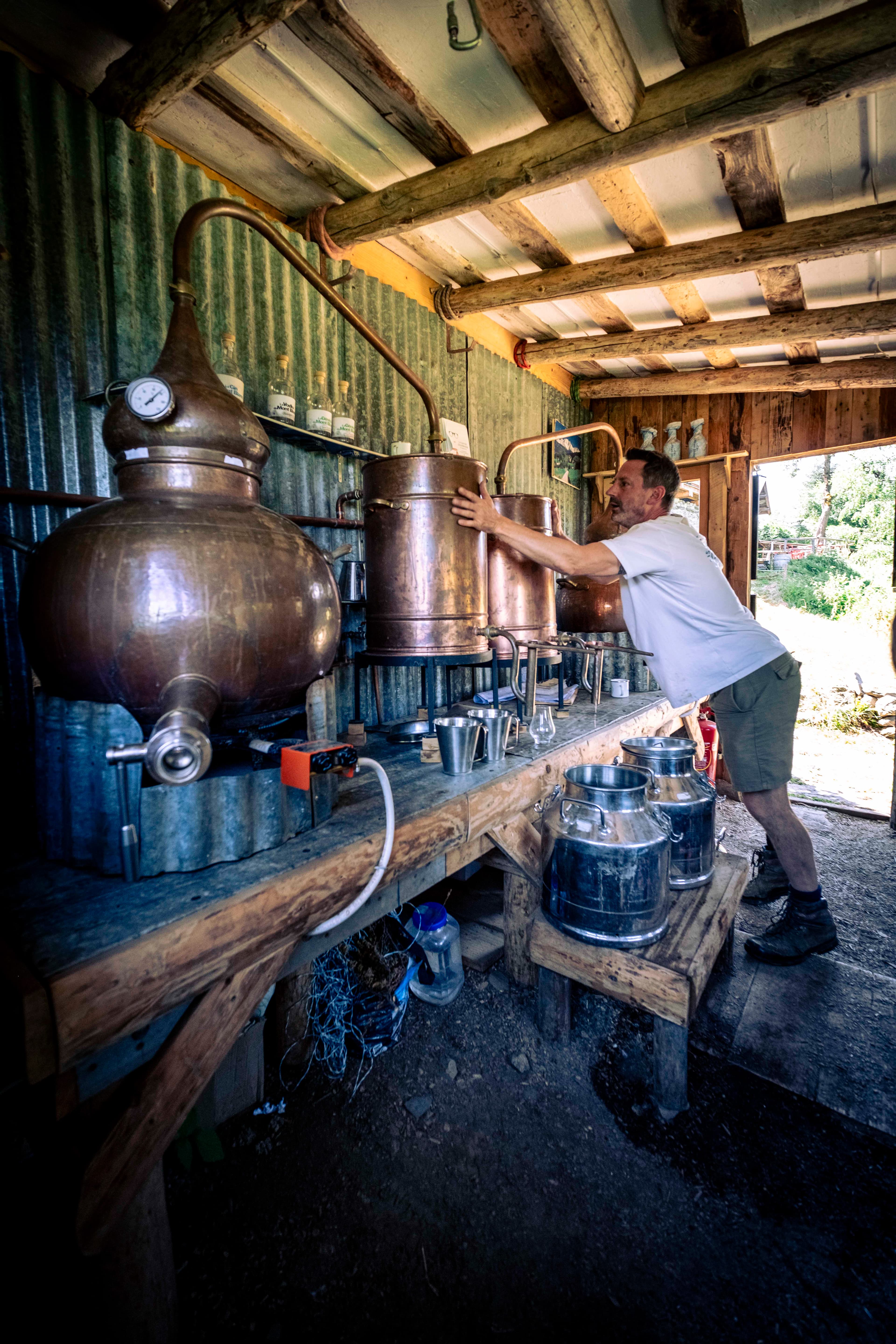 Dégustation à la distillerie Saint Gervais